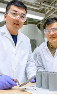 Washington State University researchers develop low-carbon concrete using biochar